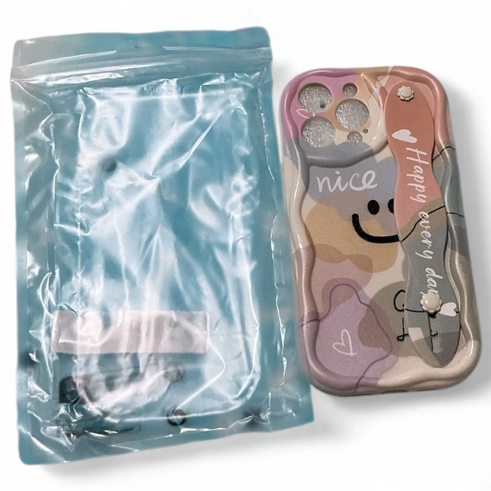 Blue Phone Case with Packaging for iPhone 14 Pro Max